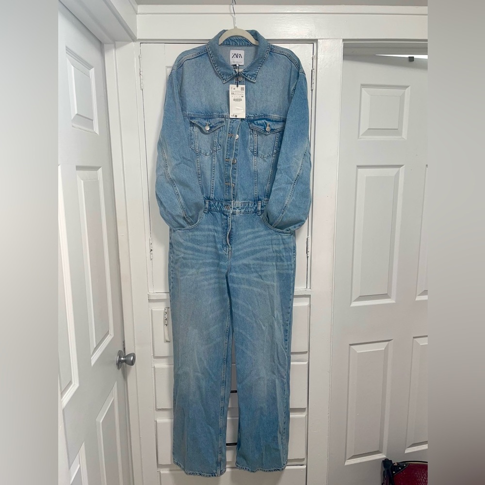 Zara denim jumpsuit, XXL